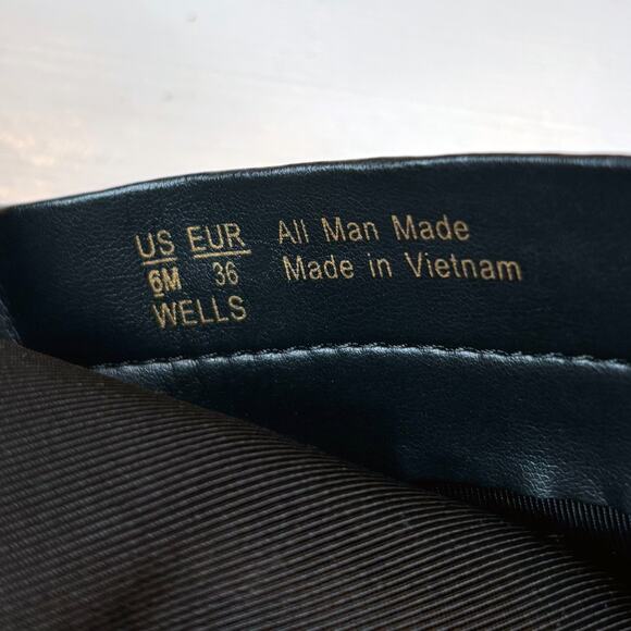 Sam Edelman Wells Ankle Booties Women's Black Leather Block Heel US Size 6 M - Picture 12 of 13